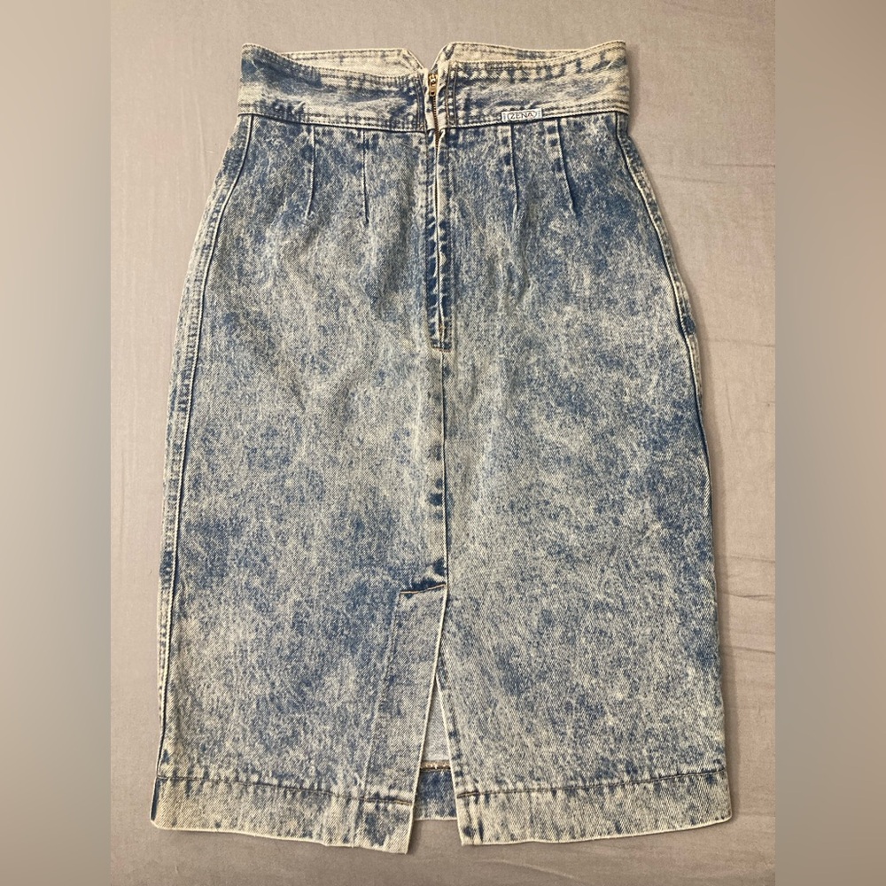 Vintage Zena denim skirt - Picture 2 of 3